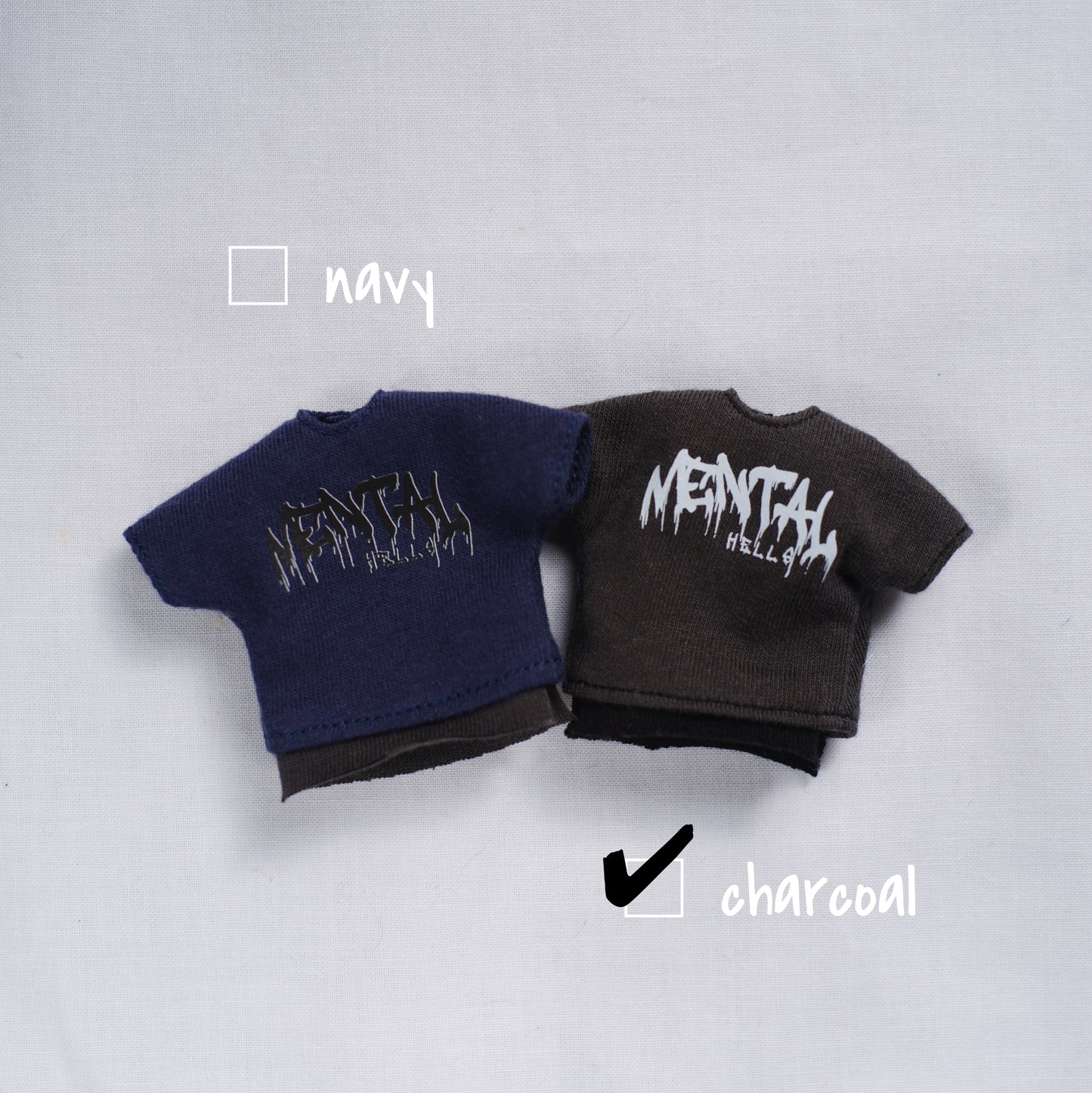 MENTAL tee (charcoal)