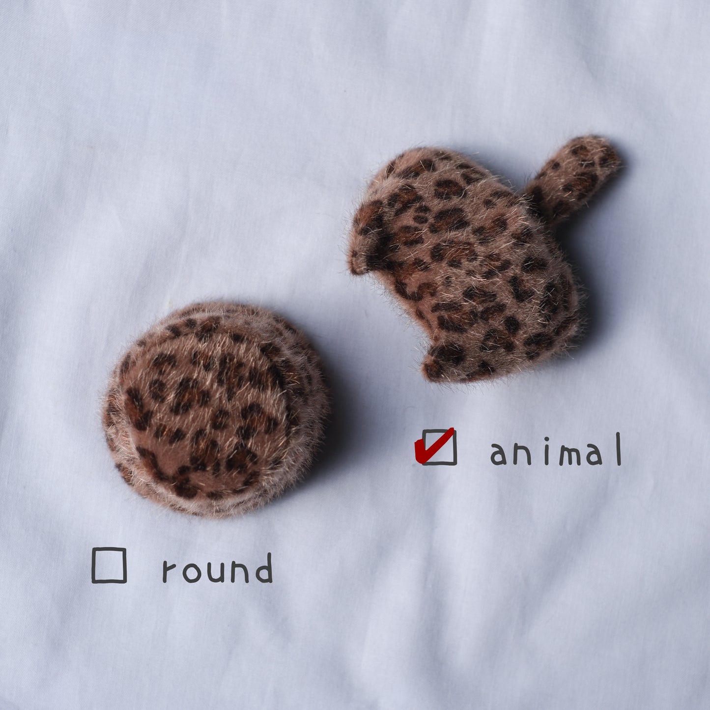 フェイクファー帽 (animal)