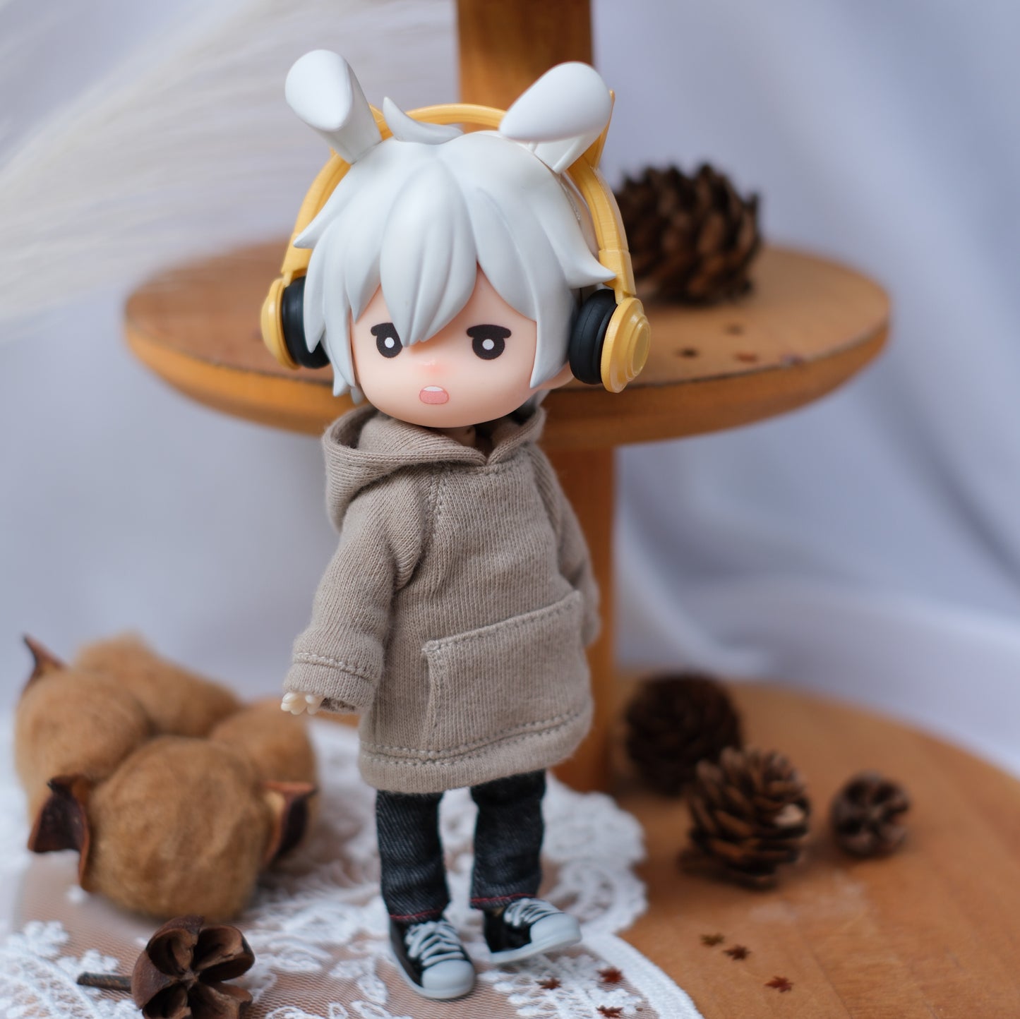 ▾BASIC▾フーディ (beige)