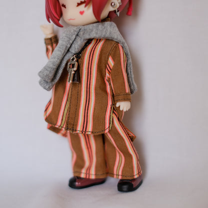 シャツセットアップ (stripe)