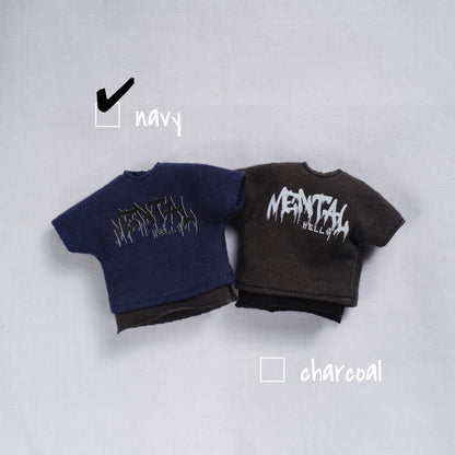 MENTAL tee (navy)