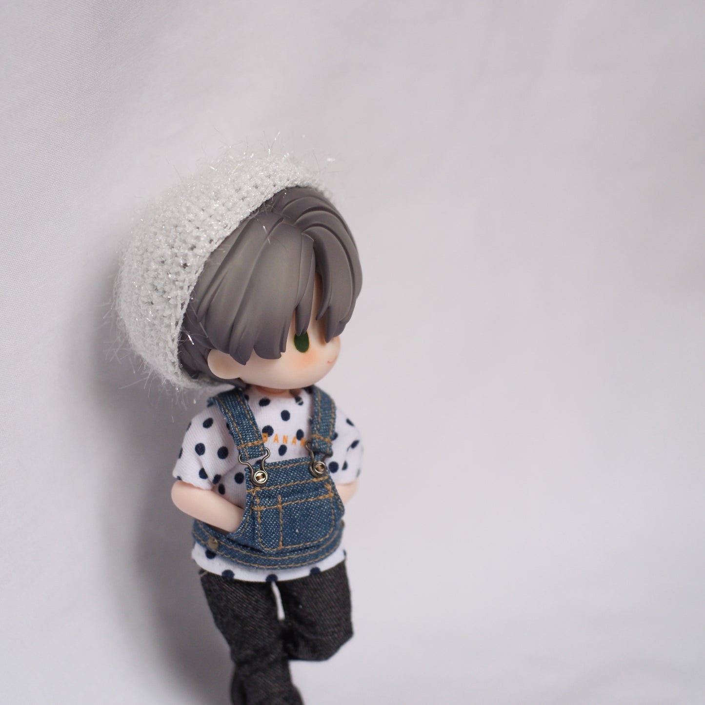 ニットベレー (sparkle white)