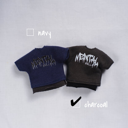 MENTAL tee (charcoal)
