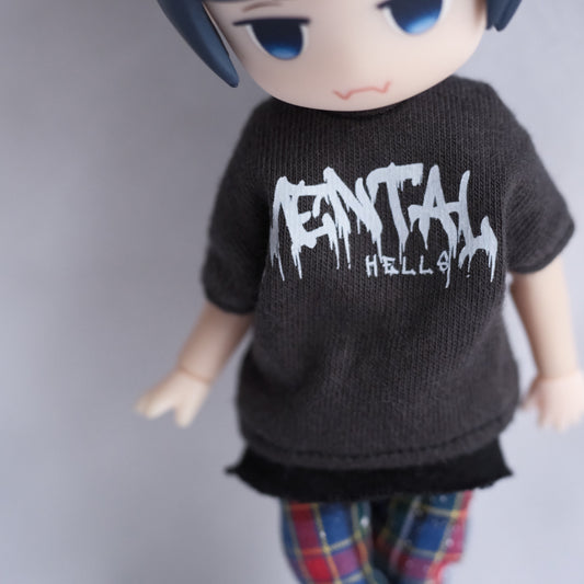 MENTAL tee (charcoal)