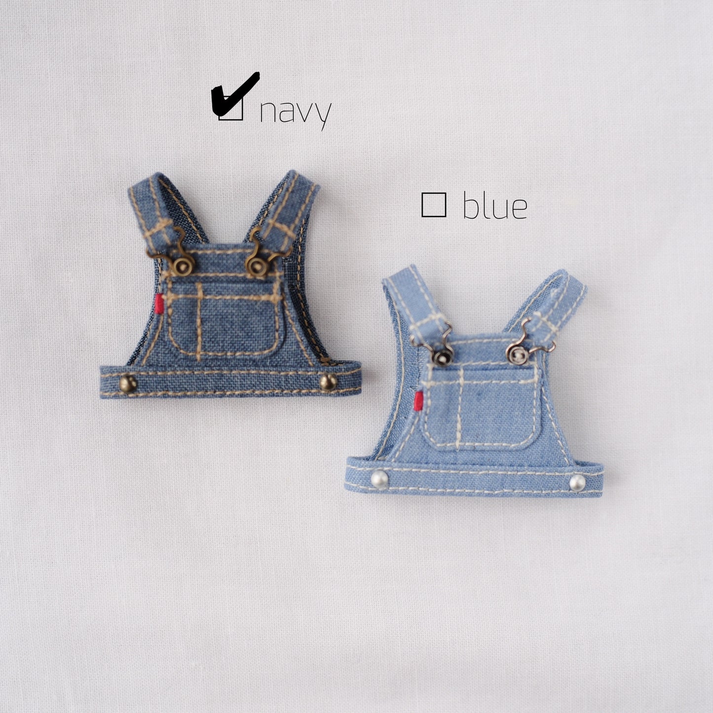 Overalls vest (navy)