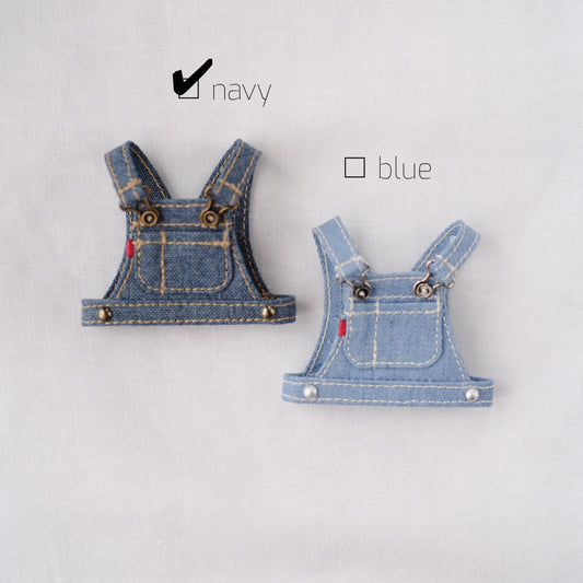 サロペの上だけベスト(navy)