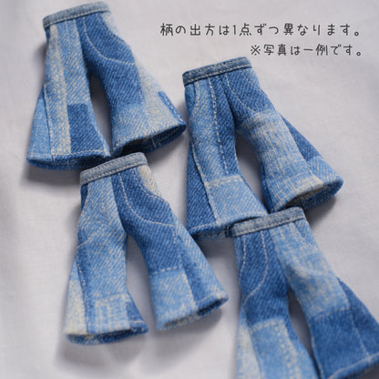 デニムライクWスウェット