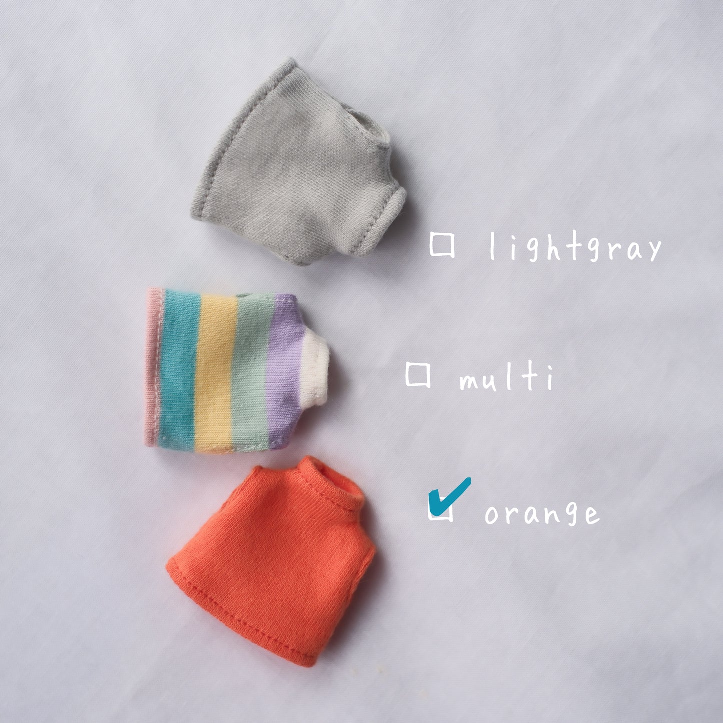 ハイネックタンクトップ (orange)