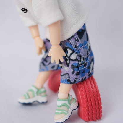 カモパンツ (blue)