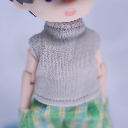 ハイネックタンクトップ (gray)