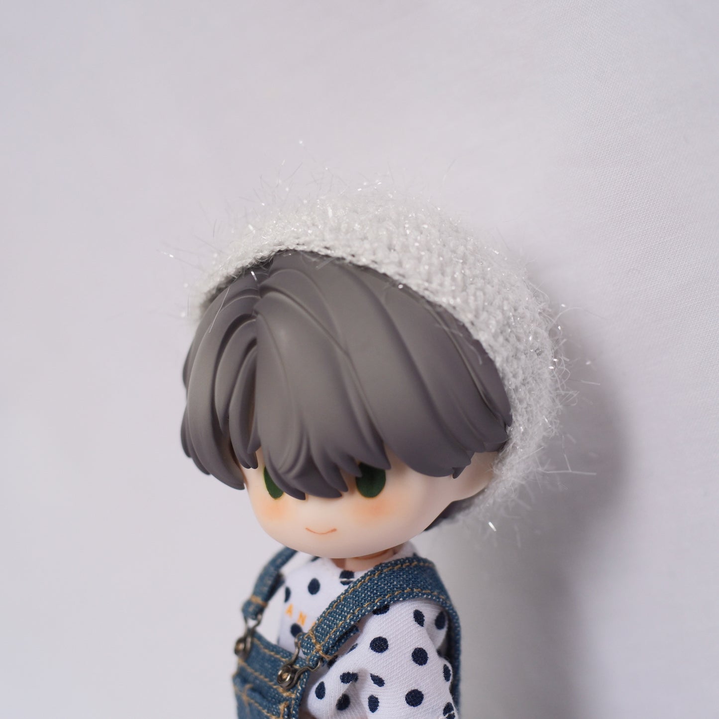 ニットベレー (sparkle white)