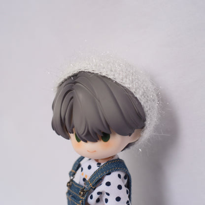 ニットベレー (sparkle white)